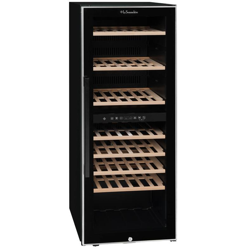 Dual-compartment service wine cellar ECS81.2Z 75 Bottles - La Sommelière